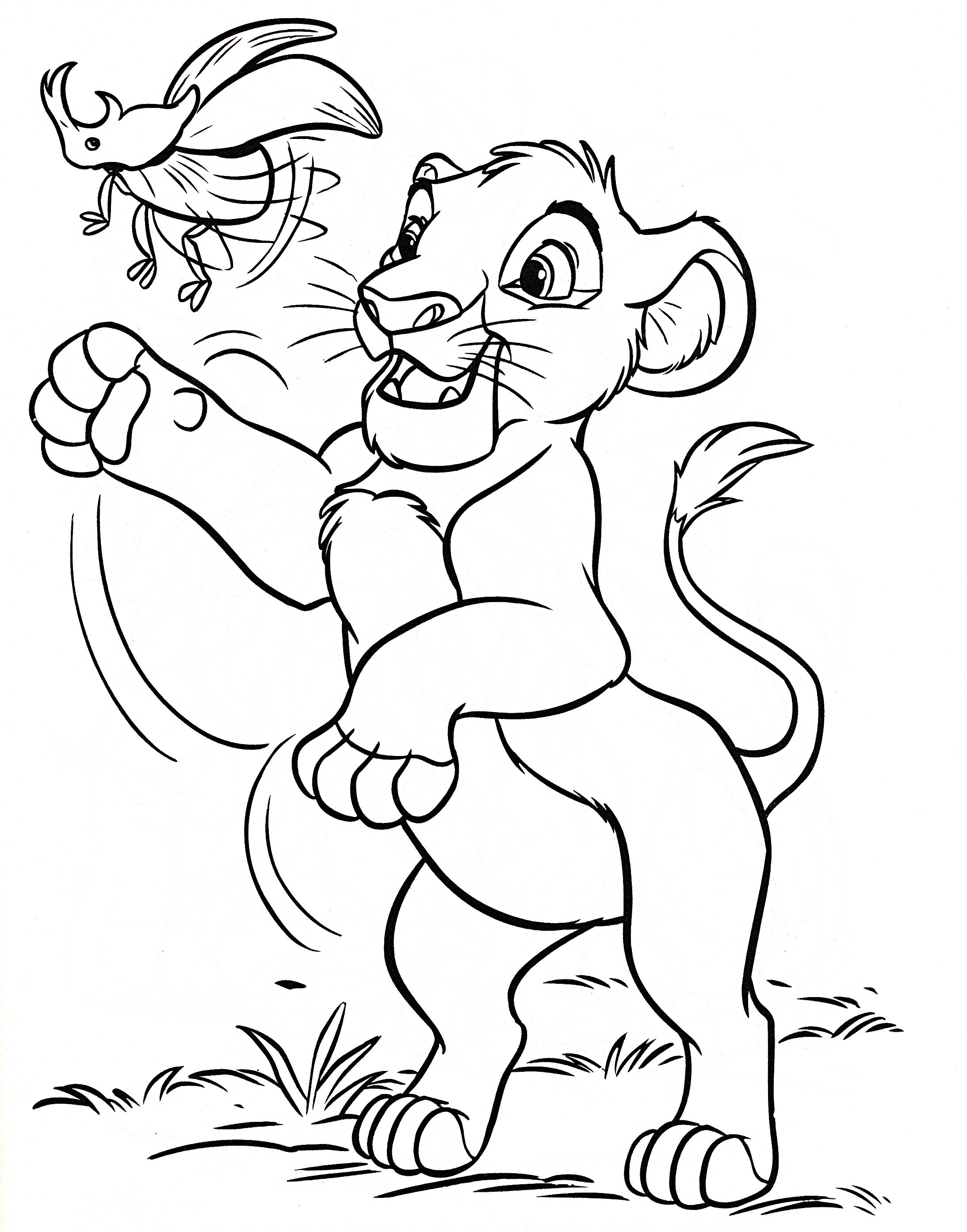 55 Lion King Coloring Book Pages 31