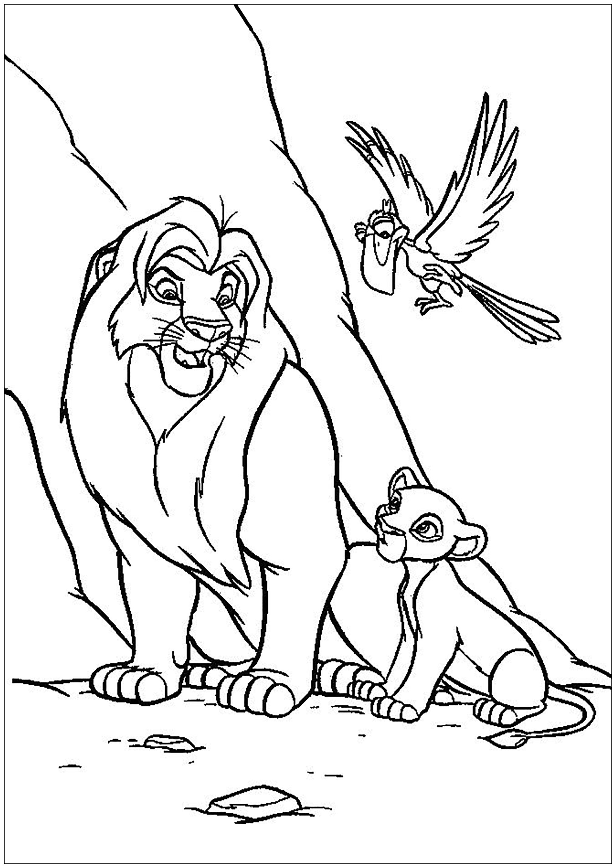 55 Lion King Coloring Book Pages 32