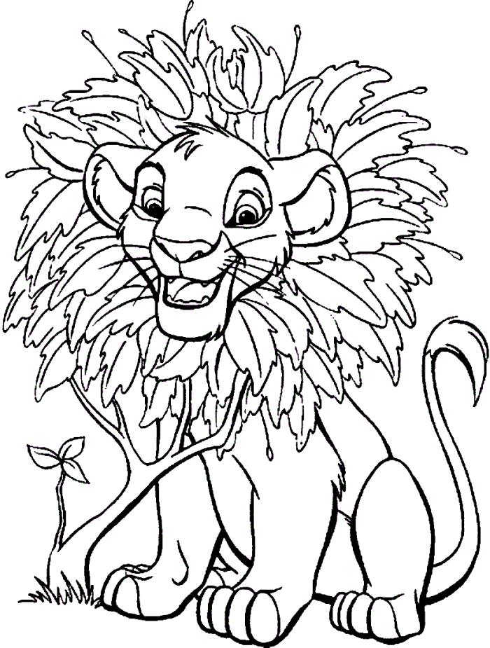 55 Lion King Coloring Book Pages 35