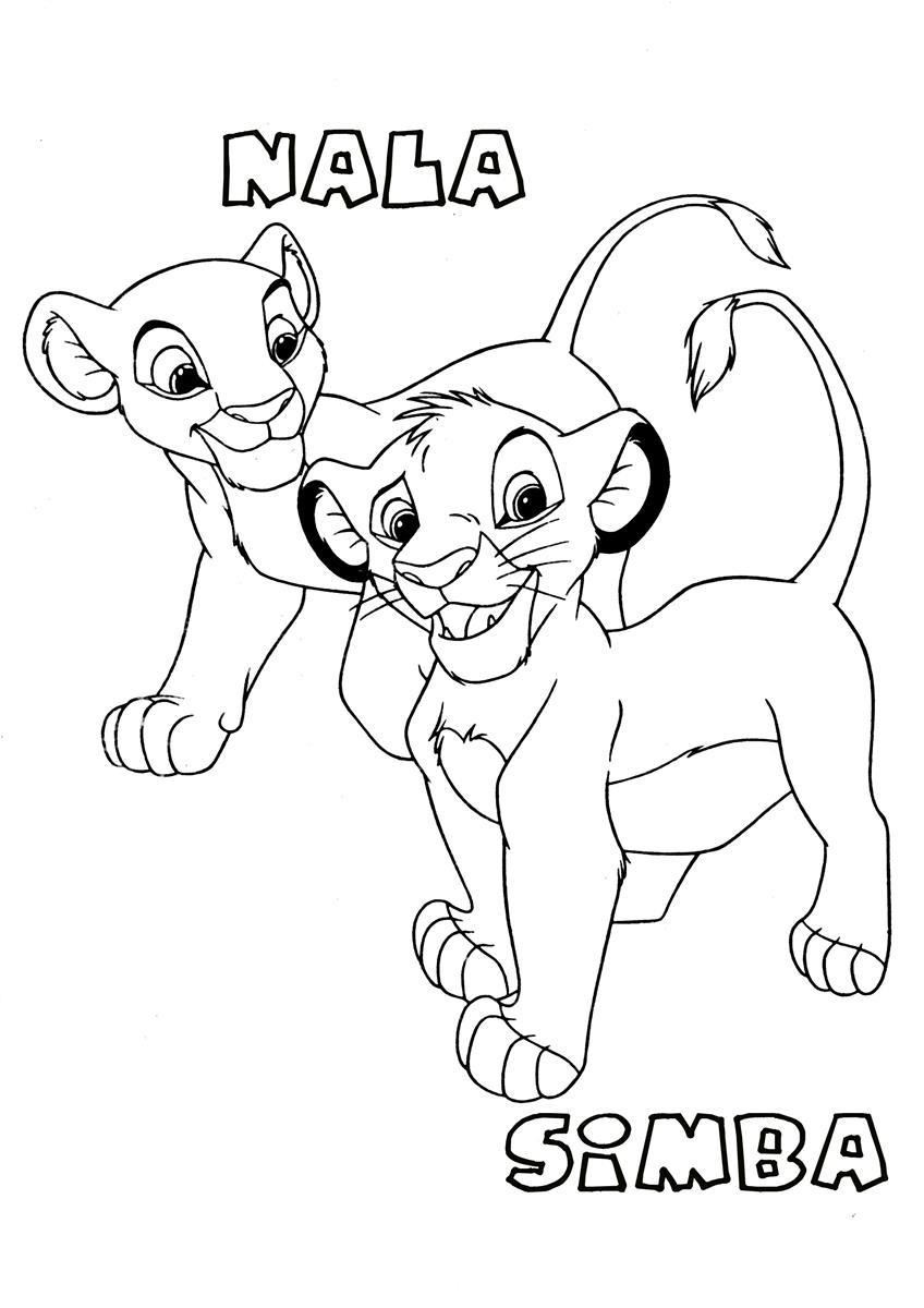 55 Lion King Coloring Book Pages 36