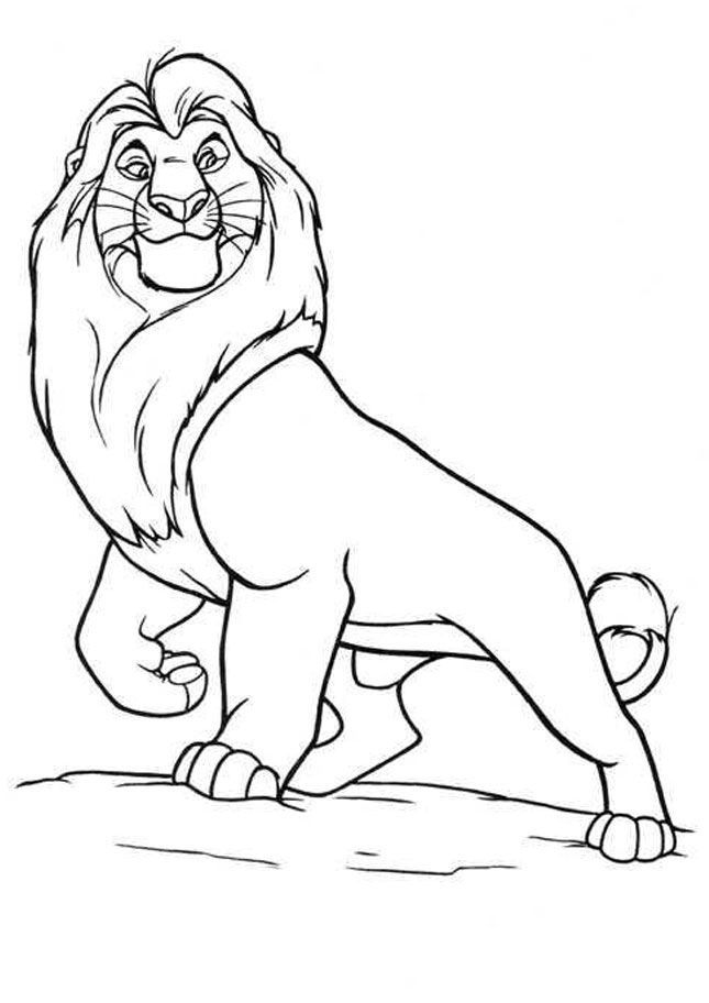 55 Lion King Coloring Book Pages 37