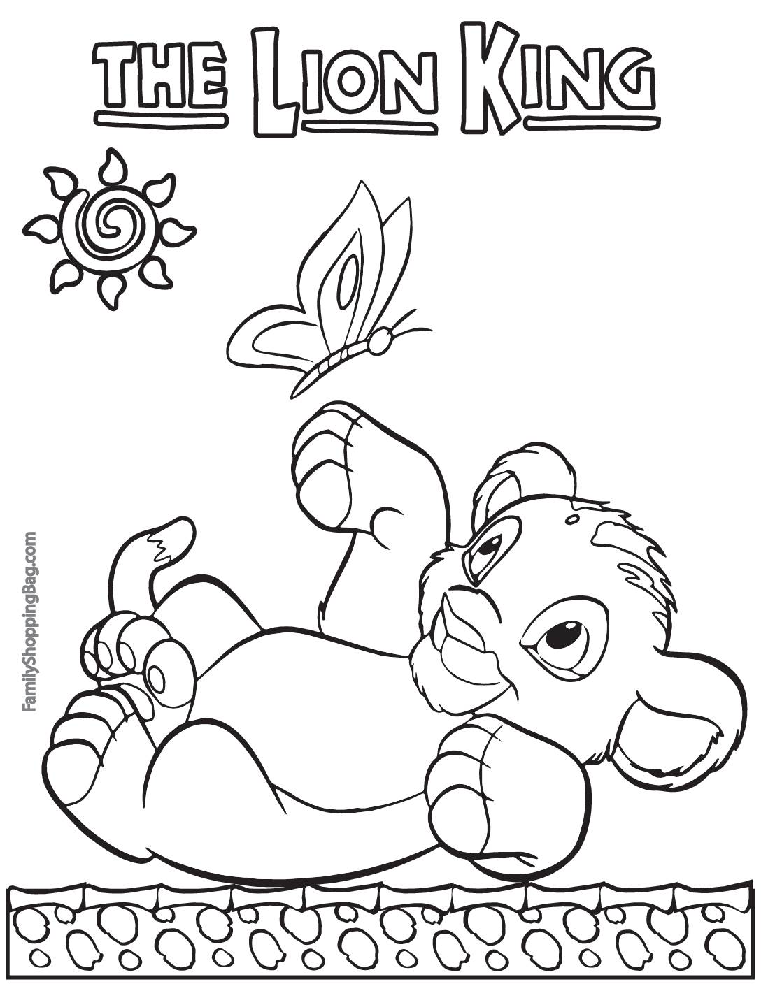 55 Lion King Coloring Book Pages 40