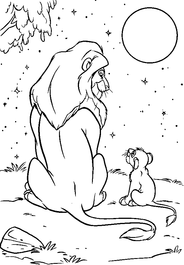 55 Lion King Coloring Book Pages 43