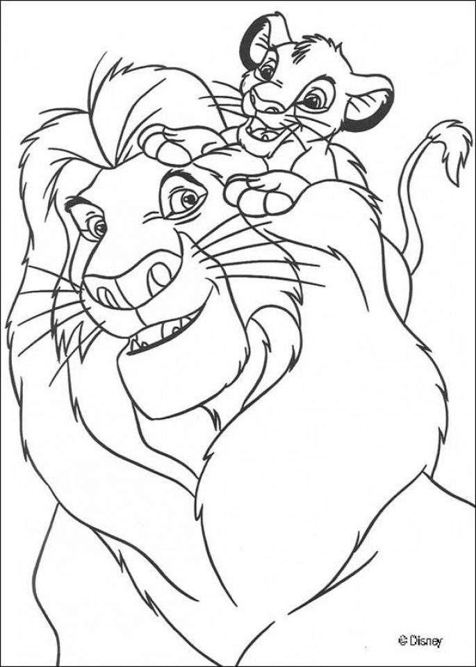 55 Lion King Coloring Book Pages 44