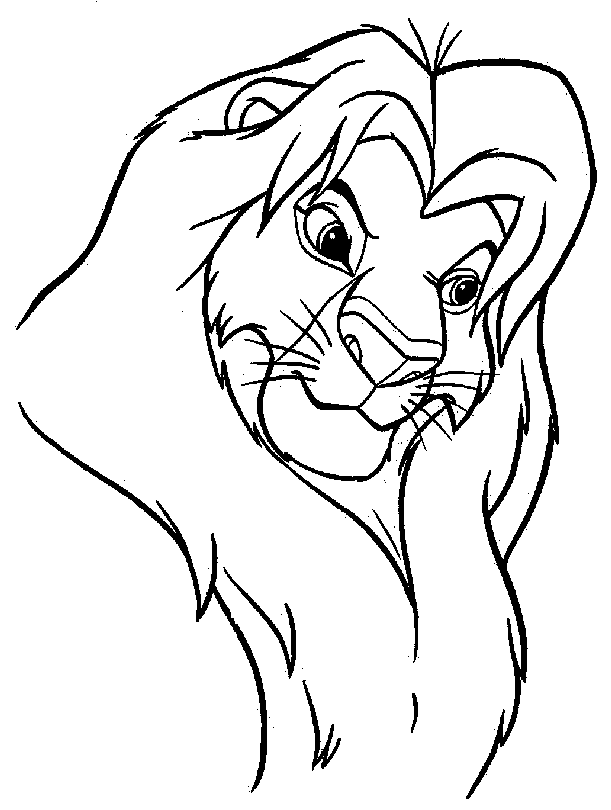 55 Lion King Coloring Book Pages 45