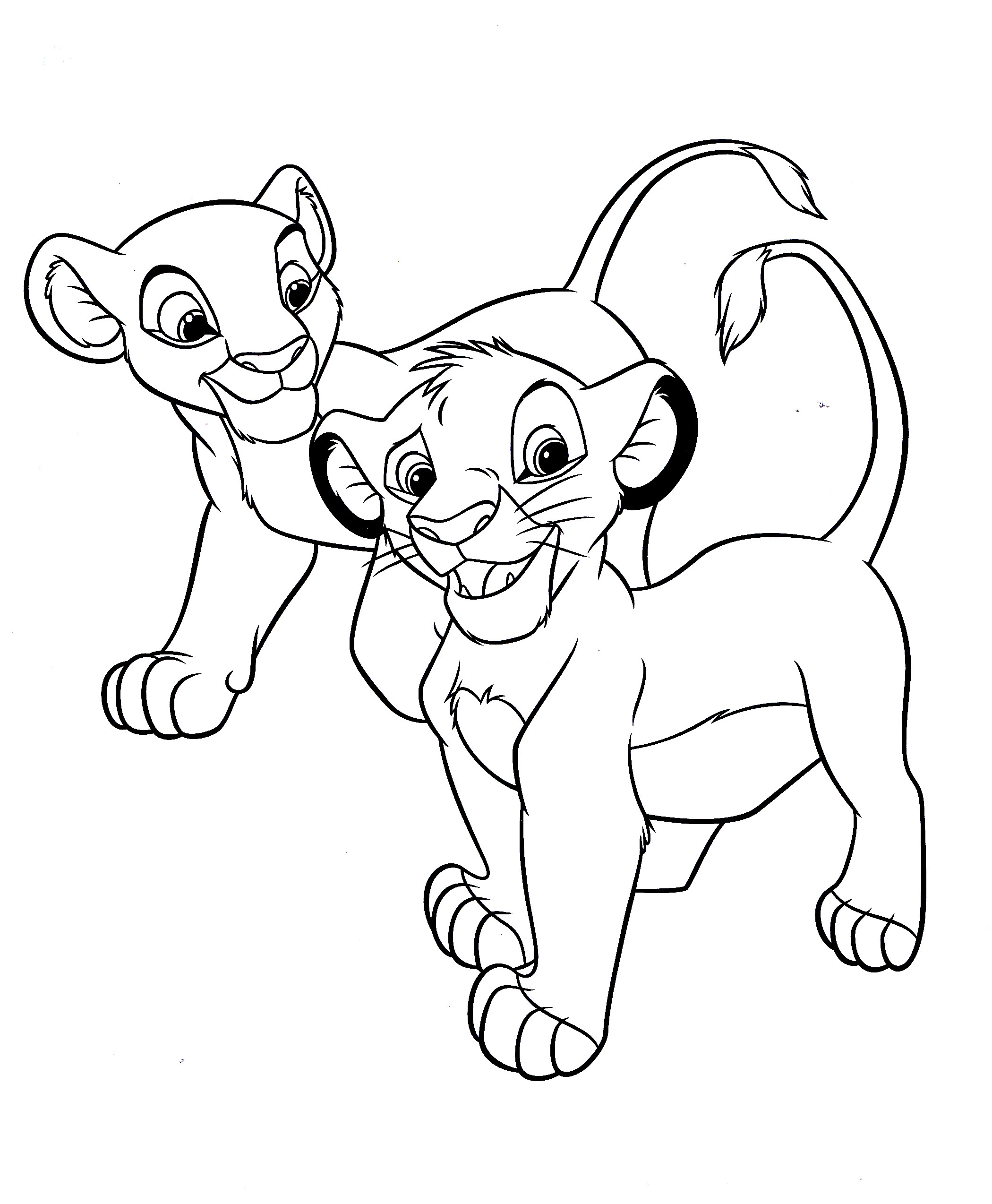 55 Lion King Coloring Book Pages 49