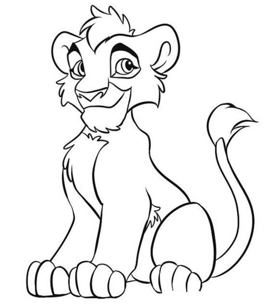 55 Lion King Coloring Book Pages 5