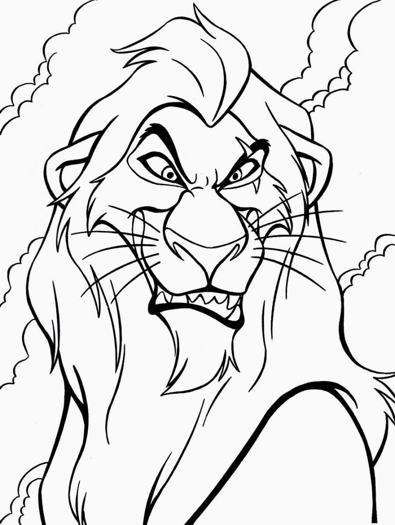 55 Lion King Coloring Book Pages 52