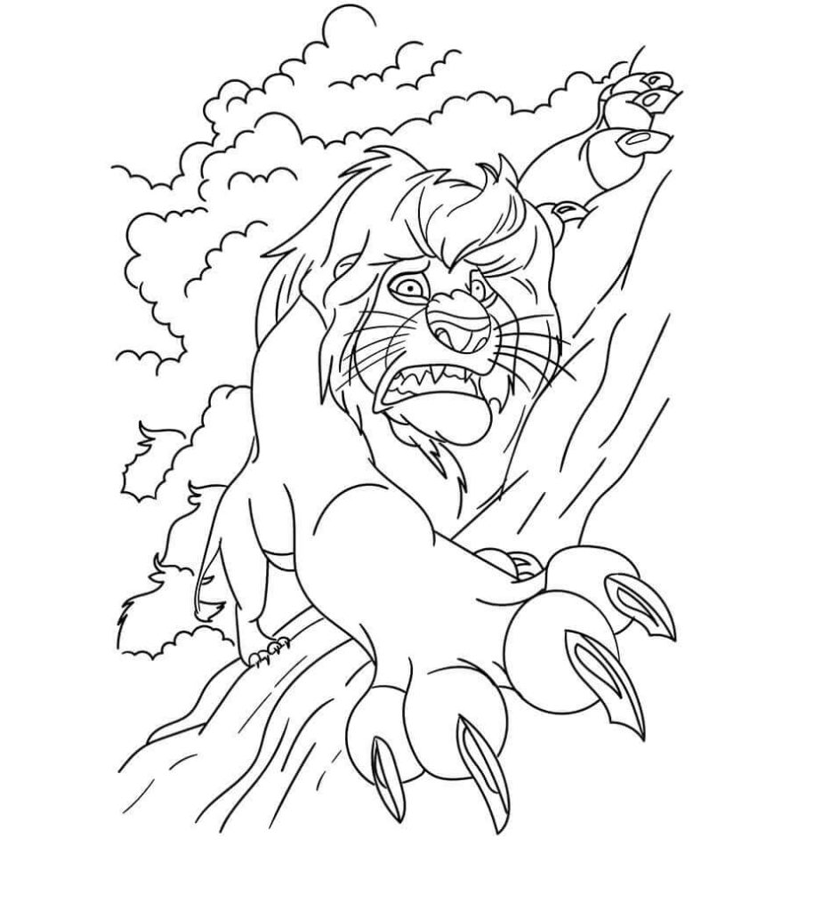 55 Lion King Coloring Book Pages 6