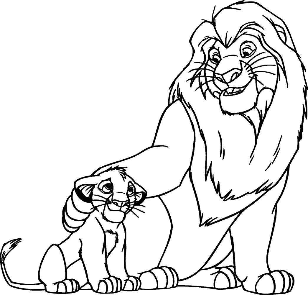 55 Lion King Coloring Book Pages 61