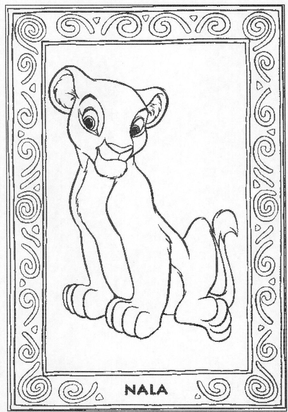 55 Lion King Coloring Book Pages 69