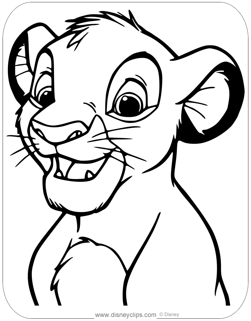 55 Lion King Coloring Book Pages 70