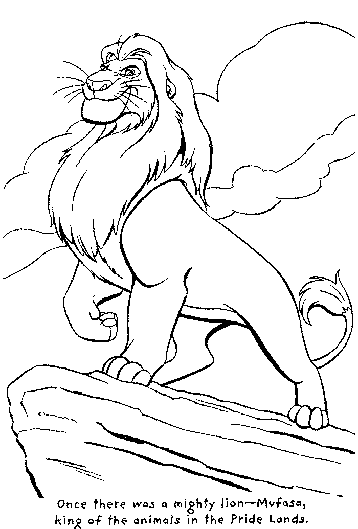 55 Lion King Coloring Book Pages 9