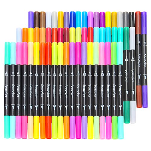 55 Markers For Adult Coloring Books 15