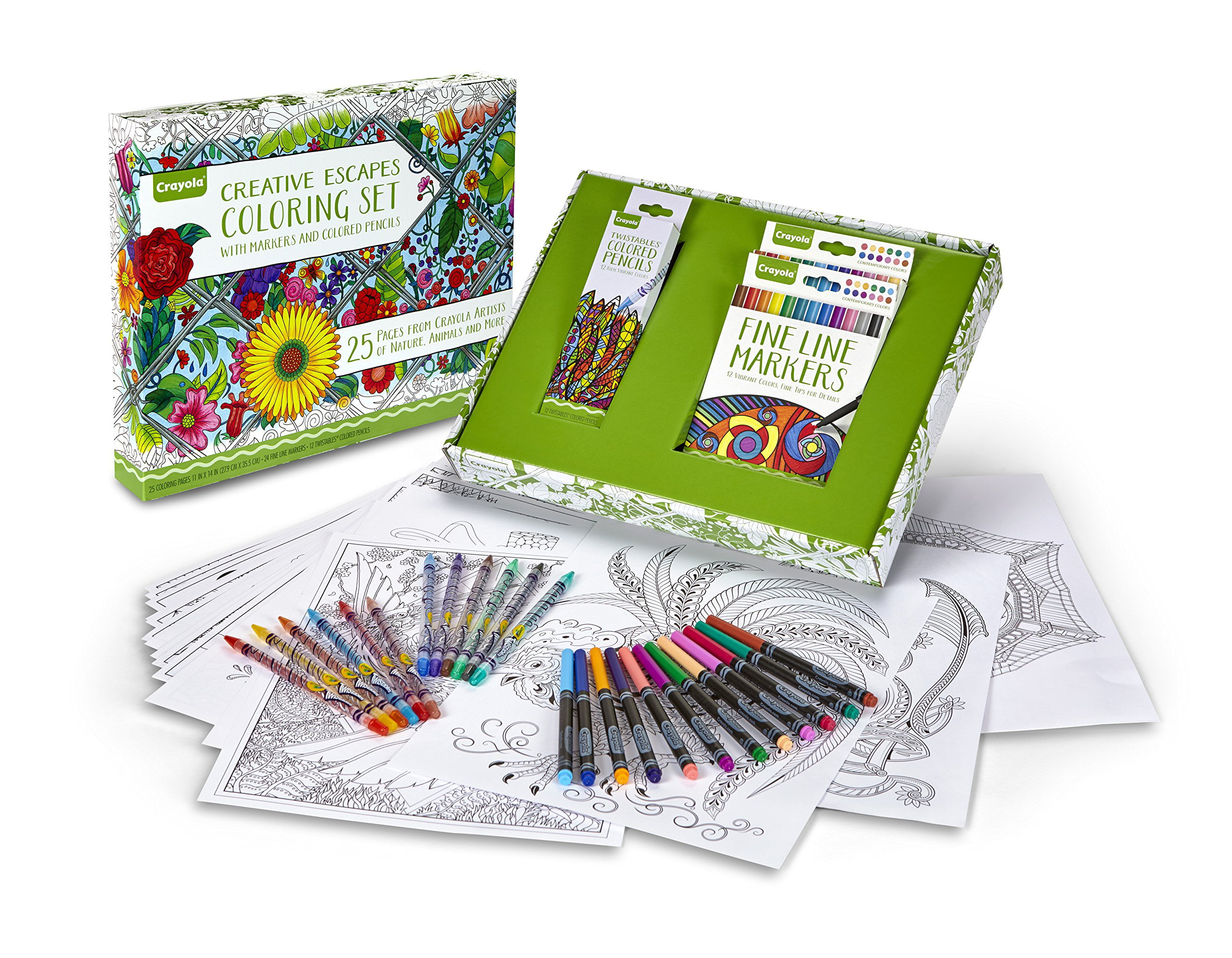 55 Markers For Adult Coloring Books 25