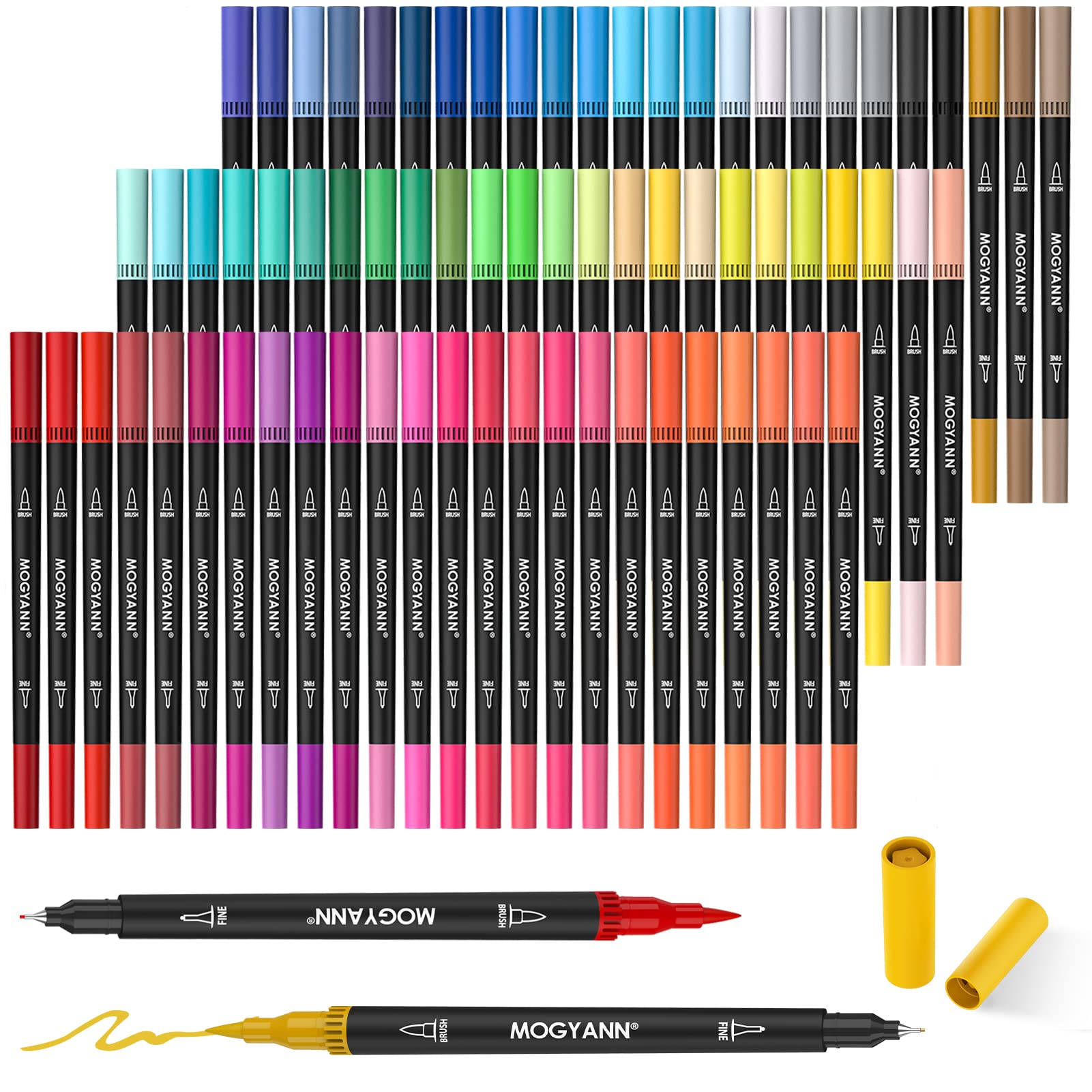 55 Markers For Adult Coloring Books 27