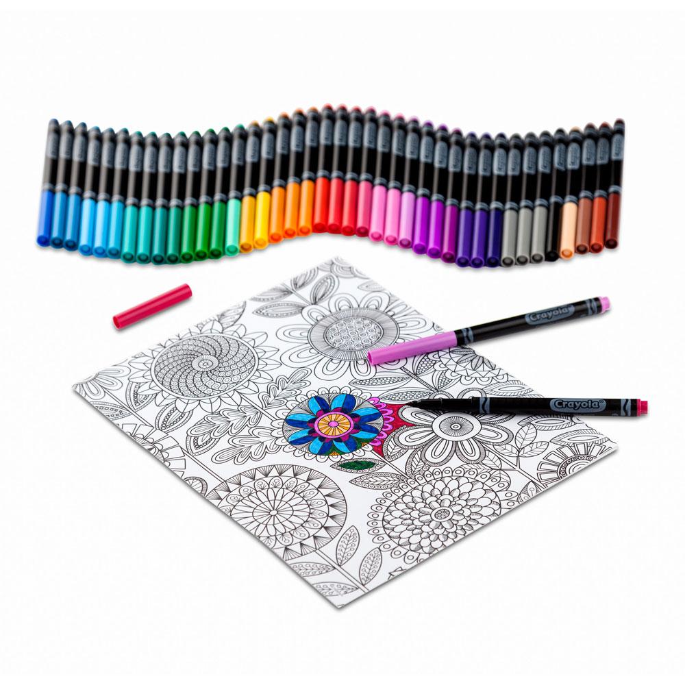 55 Markers For Adult Coloring Books 9