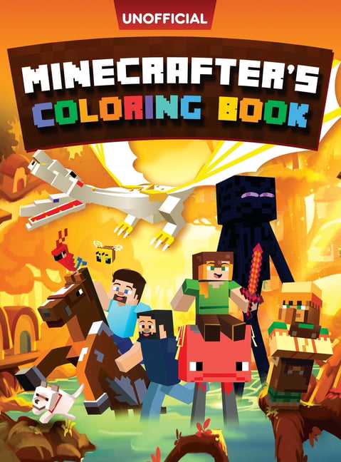 55 Minecraft Coloring Book 18