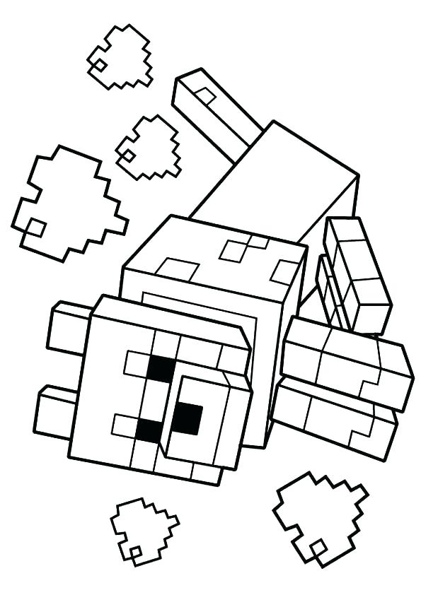 55 Minecraft Coloring Book 26