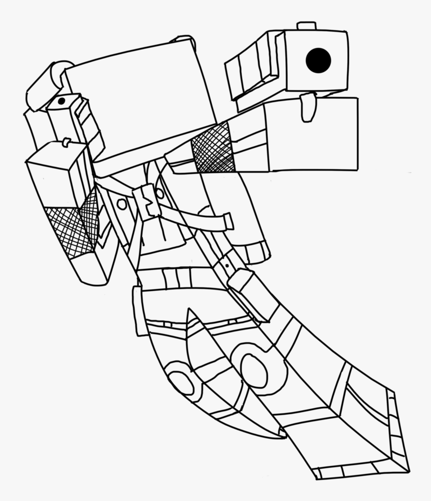 55 Minecraft Coloring Book 33