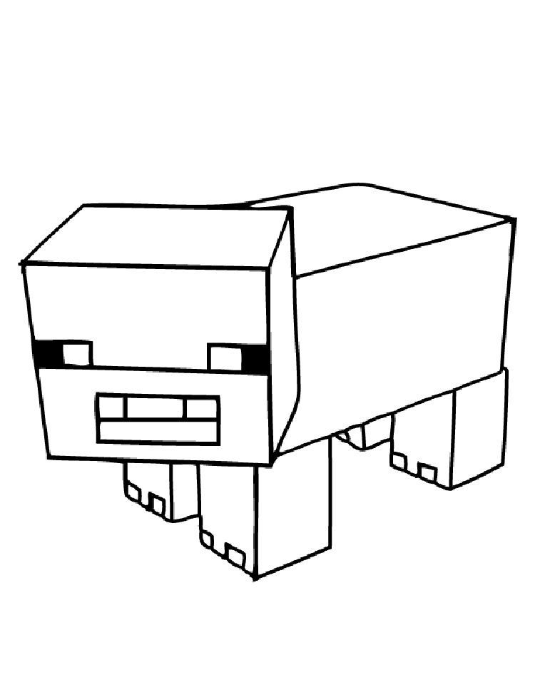 55 Minecraft Coloring Book 62