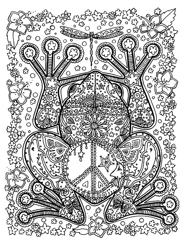 55 Printable Online Coloring Books For Adults 12