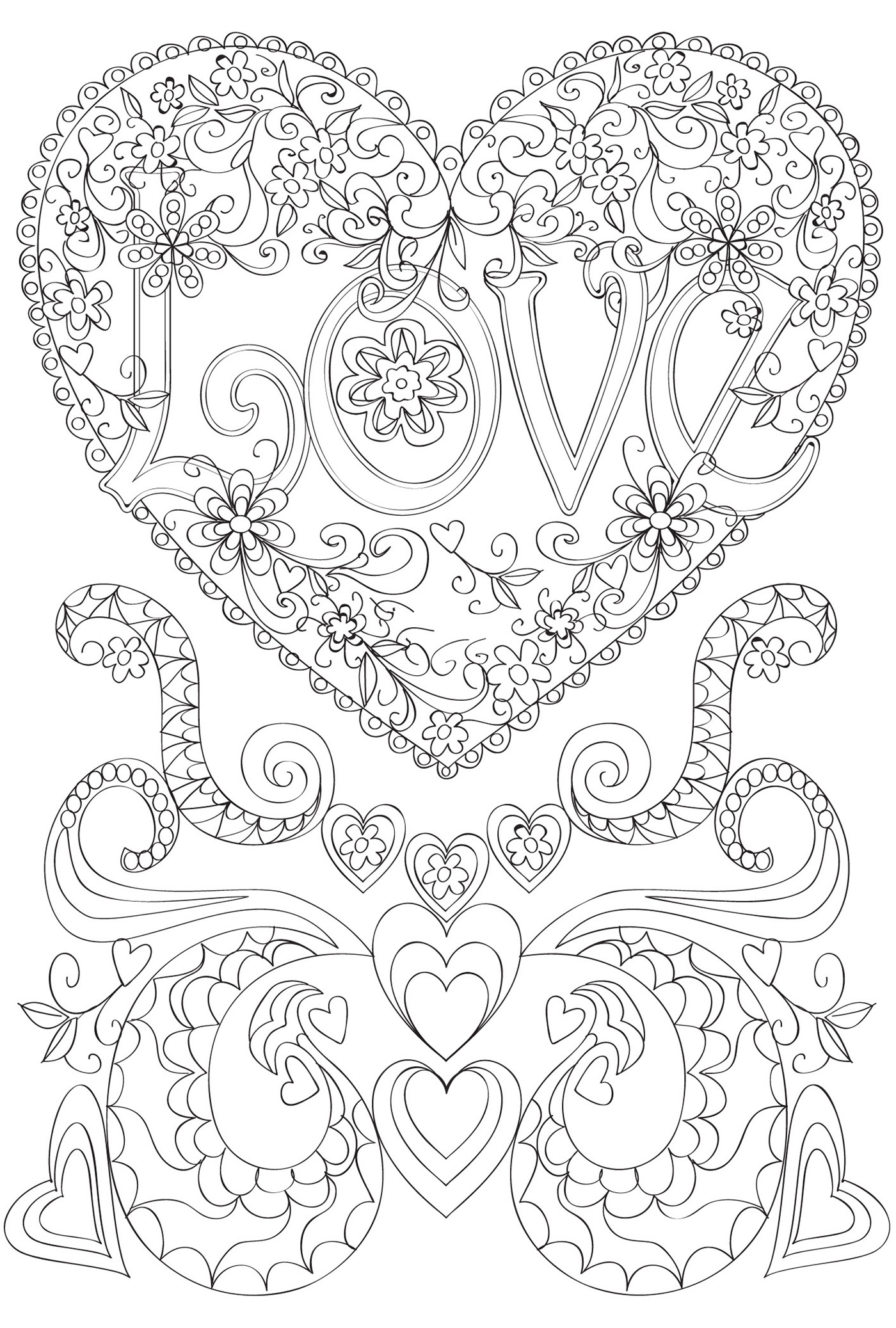 55 Printable Online Coloring Books For Adults 16