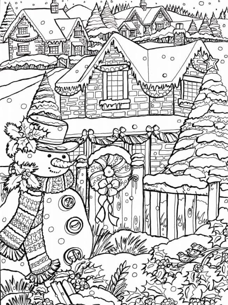 80 Adult Christmas Coloring Books 11