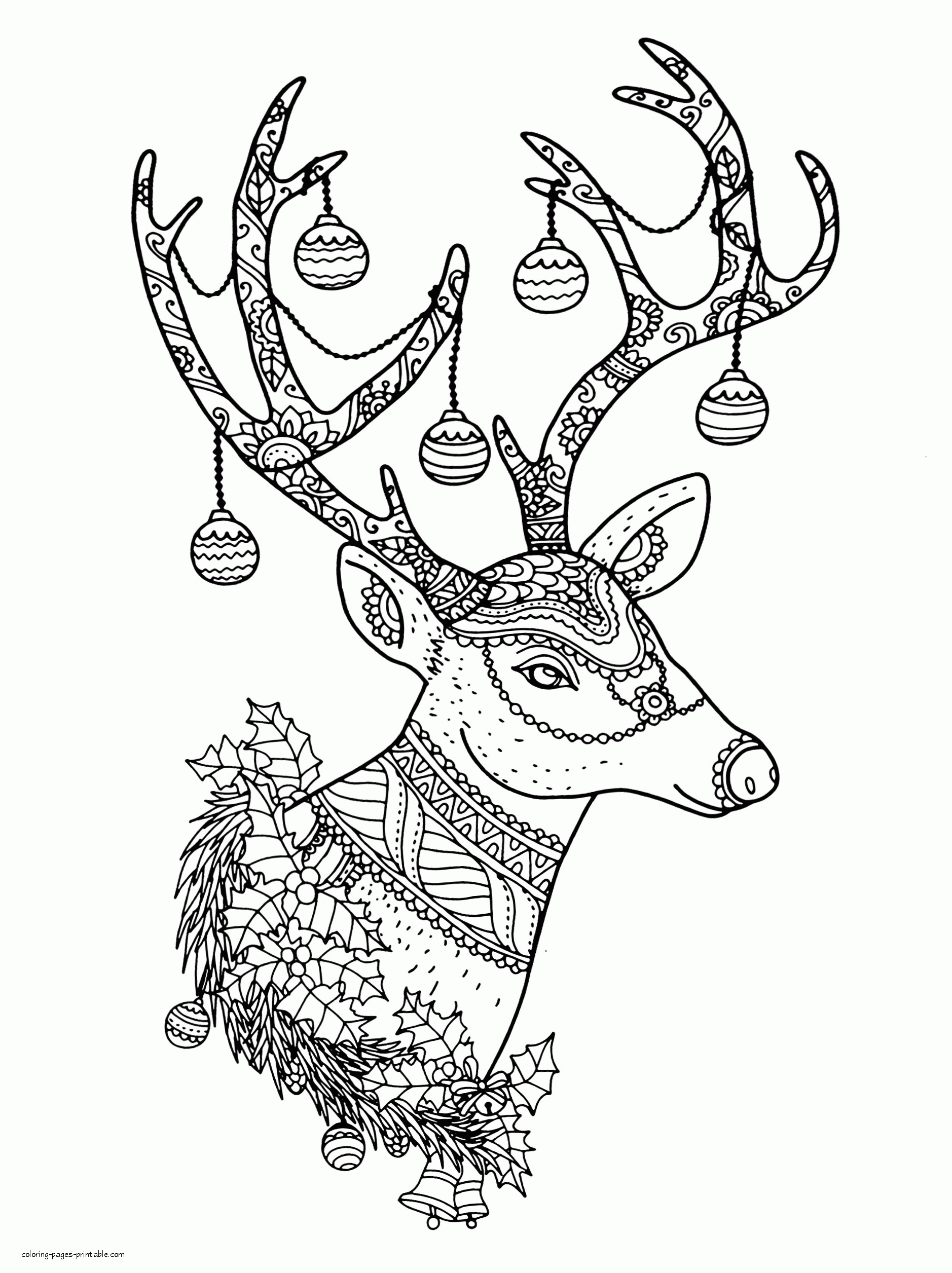 80 Adult Christmas Coloring Books 18