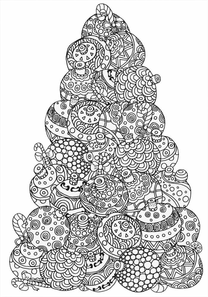 80 Adult Christmas Coloring Books 21