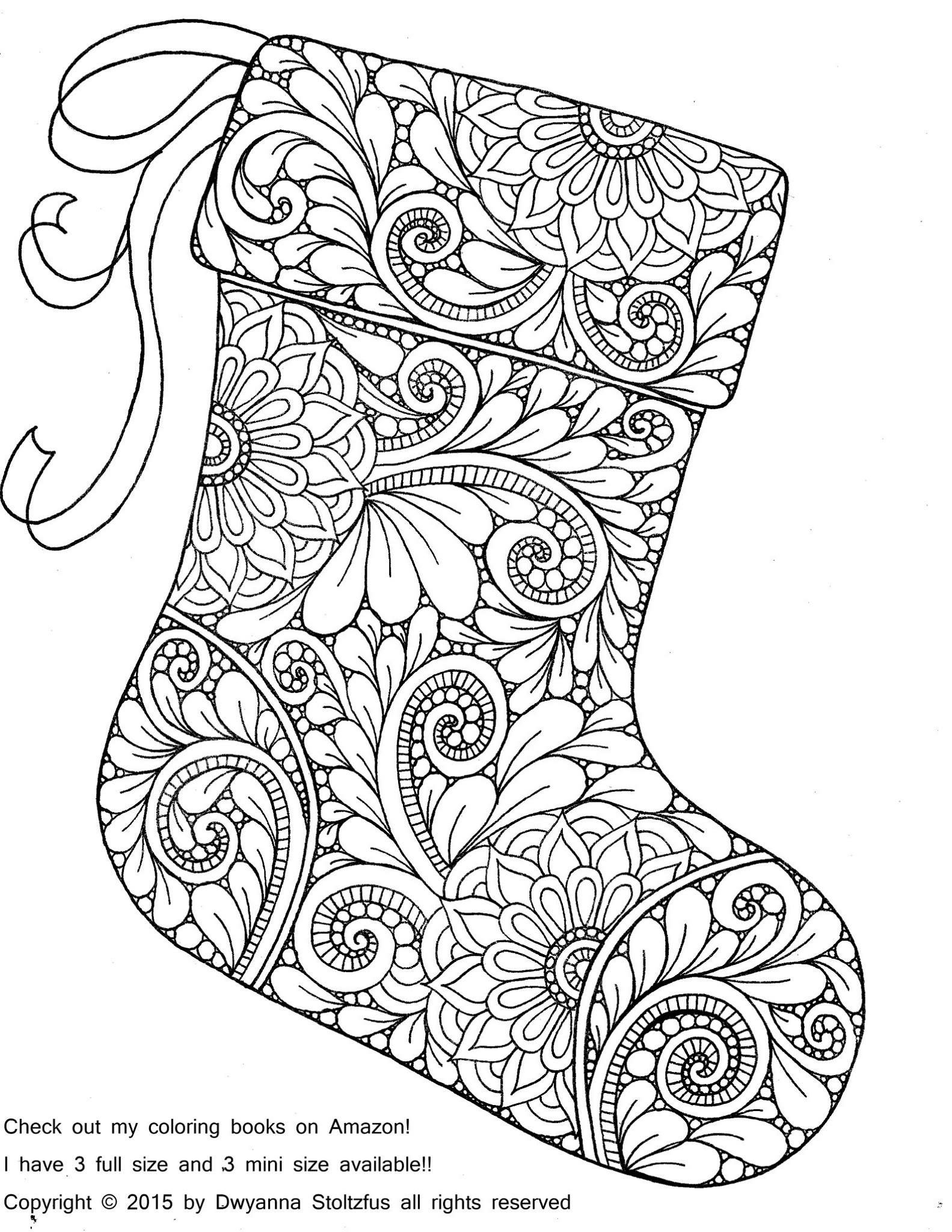 80 Adult Christmas Coloring Books 27