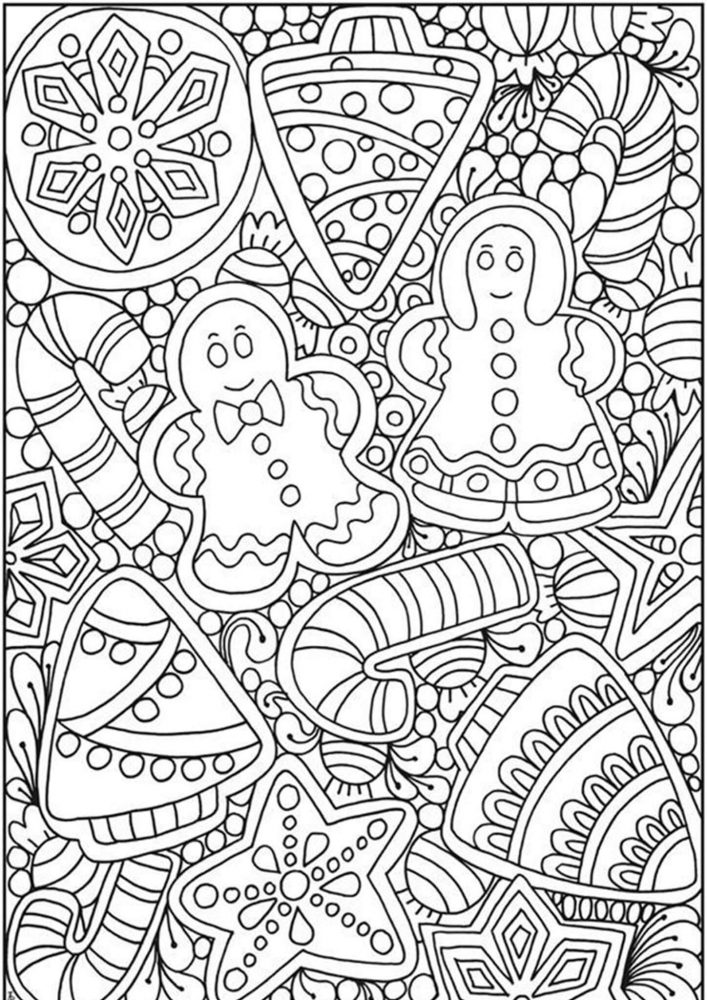 80 Adult Christmas Coloring Books 31