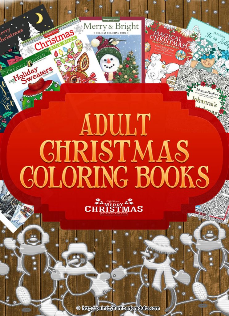 80 Adult Christmas Coloring Books 37