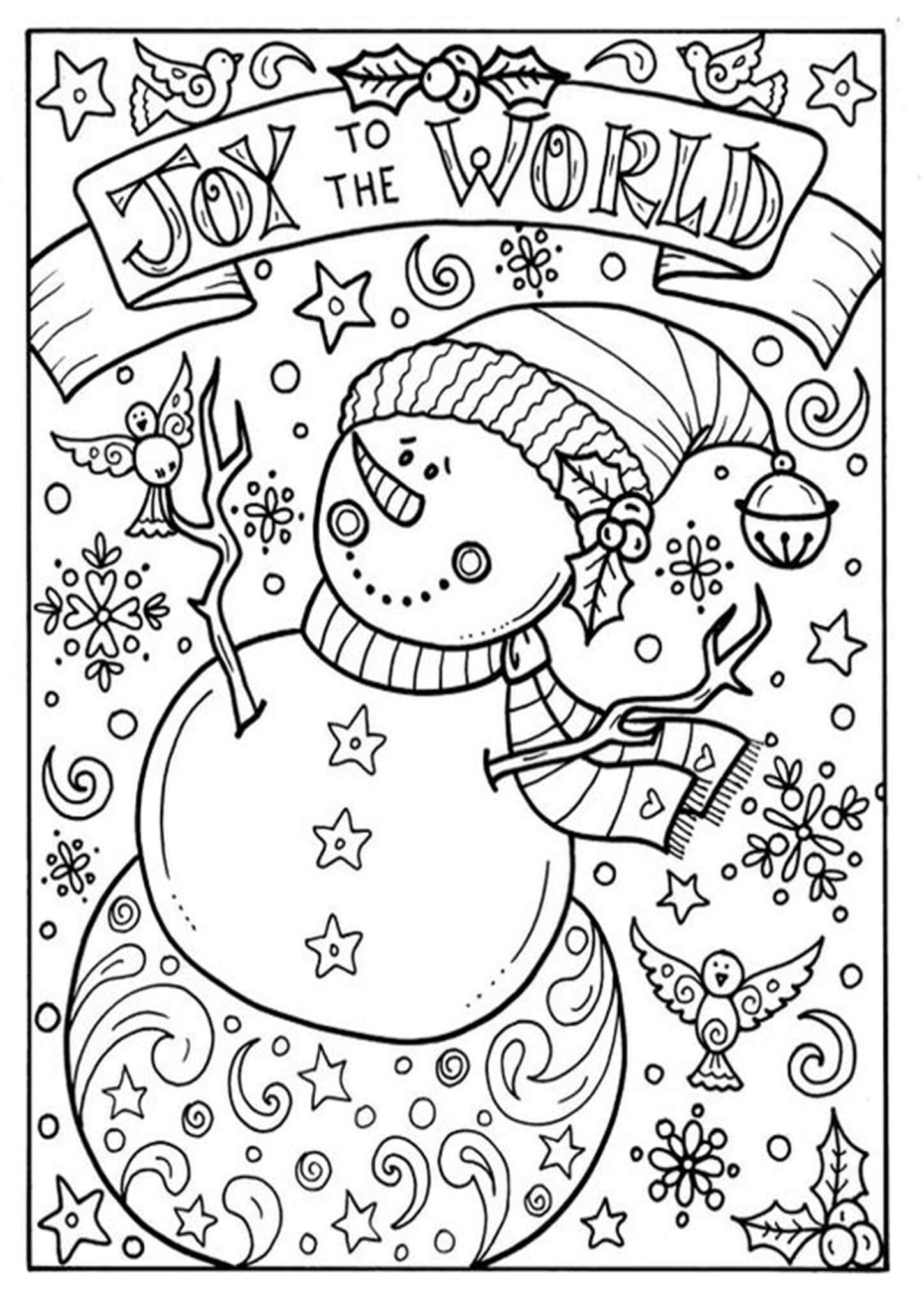 80 Adult Christmas Coloring Books 44