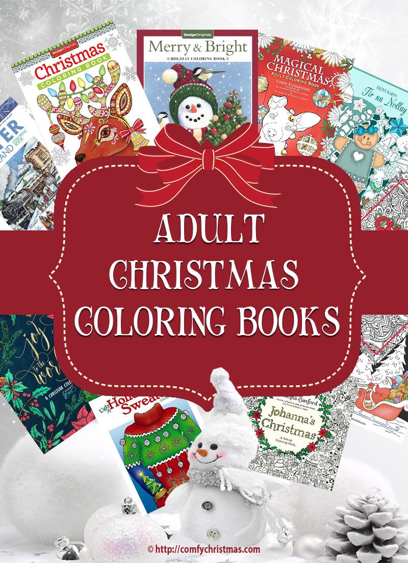 80 Adult Christmas Coloring Books 47