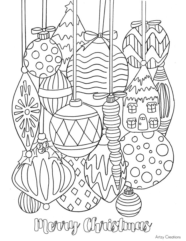 80 Adult Christmas Coloring Books 48