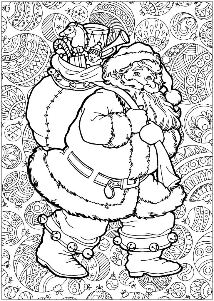 80 Adult Christmas Coloring Books 61