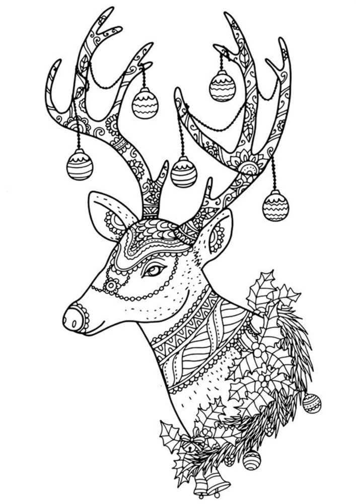 80 Adult Christmas Coloring Books 65