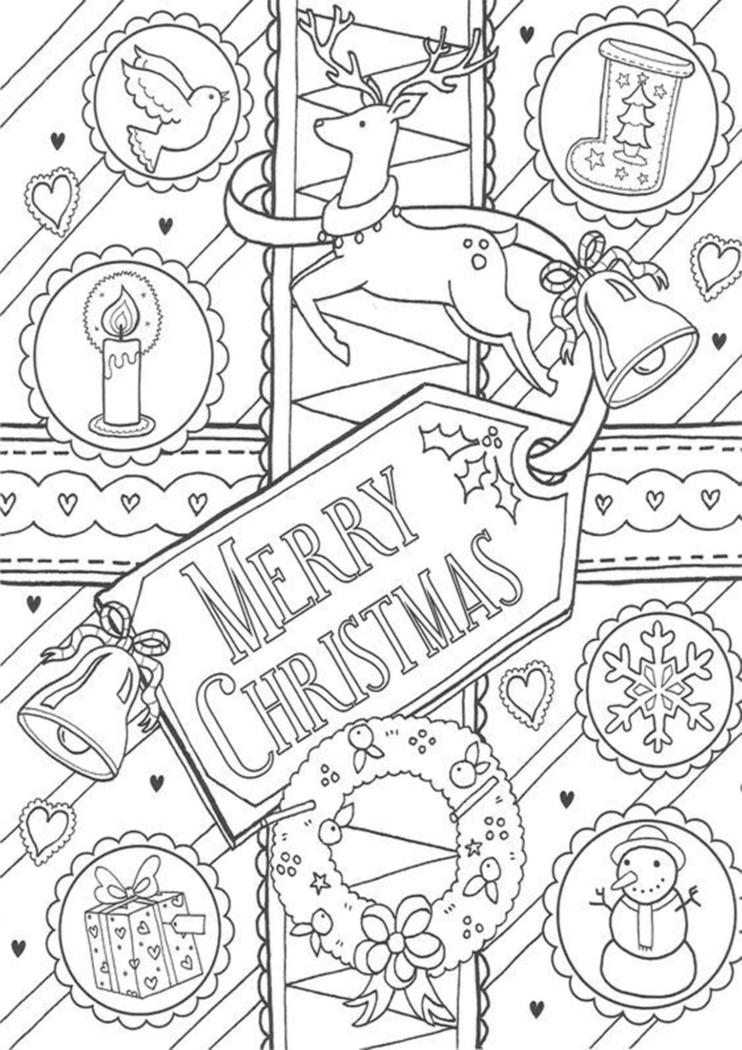 80 Adult Christmas Coloring Books 69