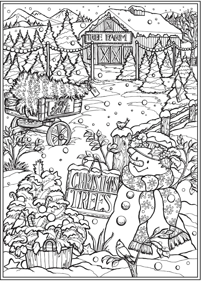 80 Adult Christmas Coloring Books 72