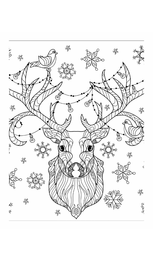 80 Adult Christmas Coloring Books 85