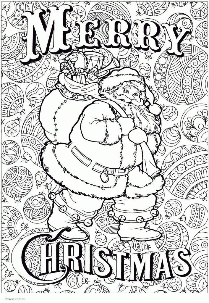 80 Adult Christmas Coloring Books 92