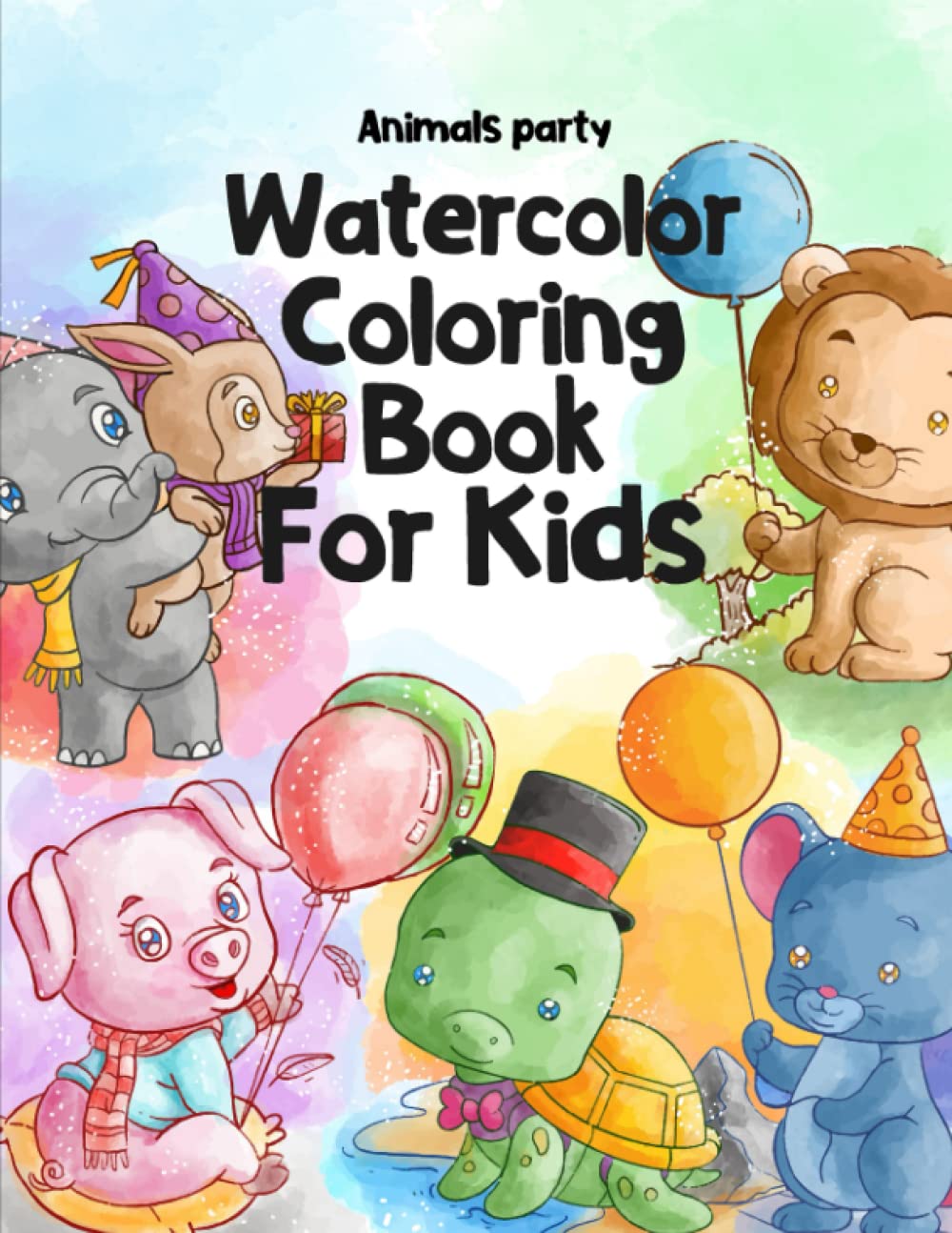 80 Printable 80 Printable Watercolor Coloring Books 1