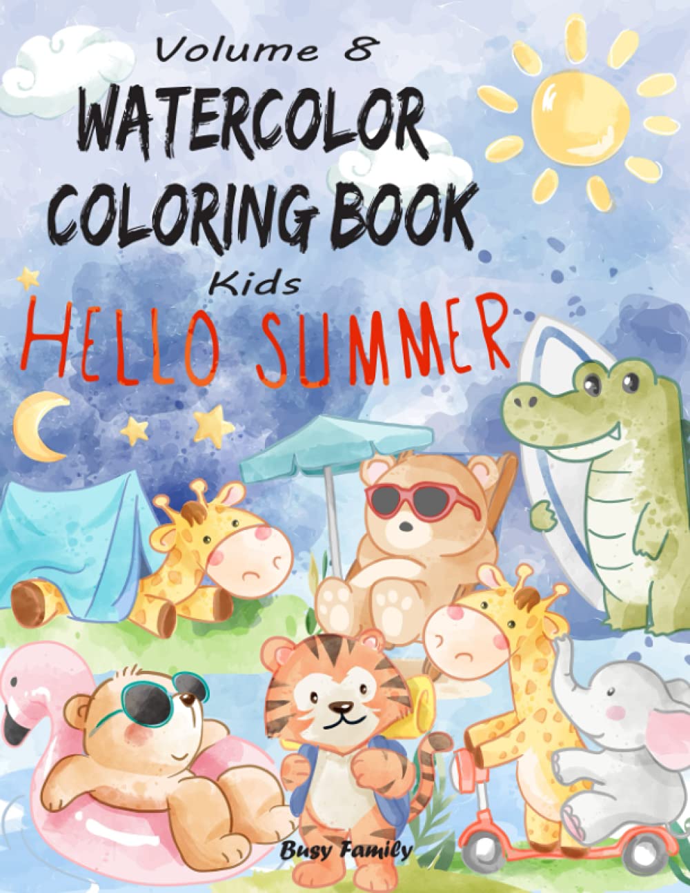 80 Printable 80 Printable Watercolor Coloring Books 20