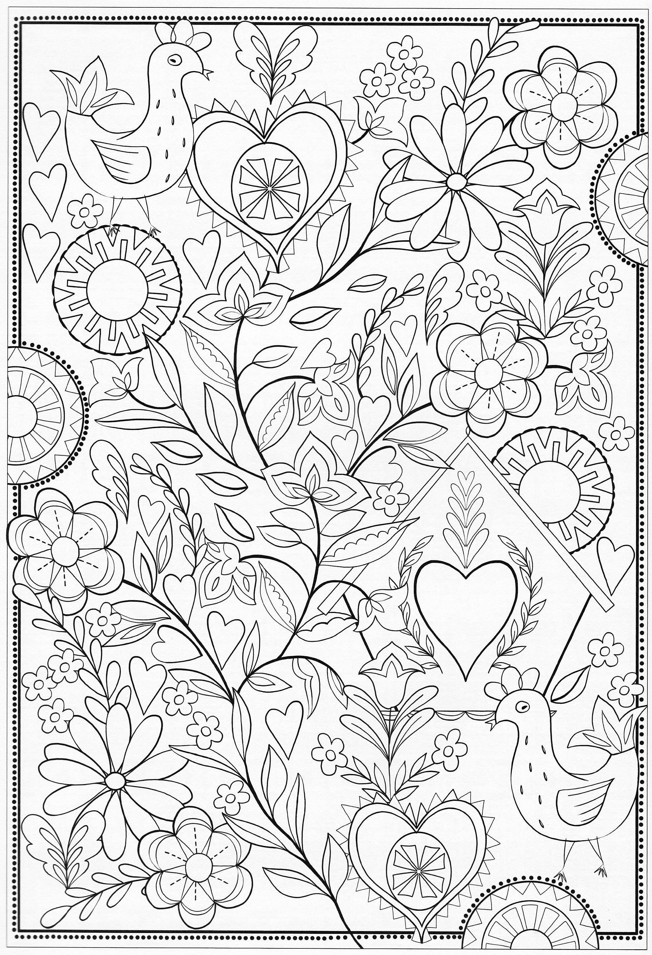 80 Printable 80 Printable Watercolor Coloring Books 87