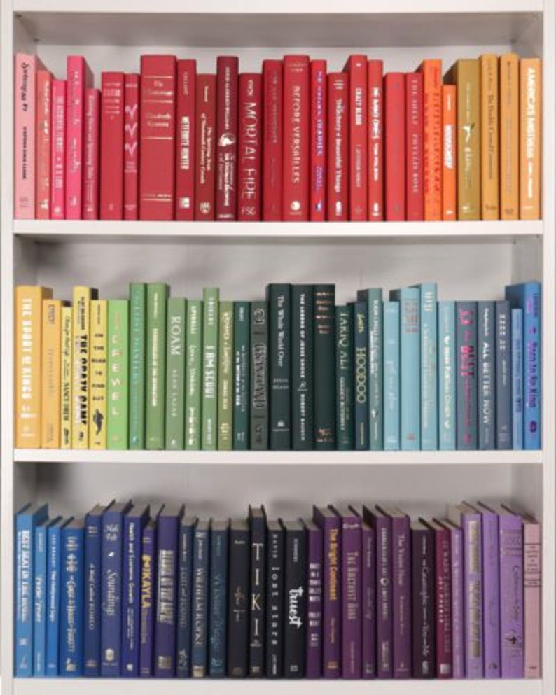 80 Printable Books By Color 80