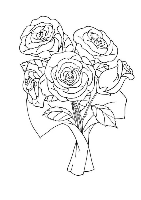 80 Printable Rose Coloring Pages 34