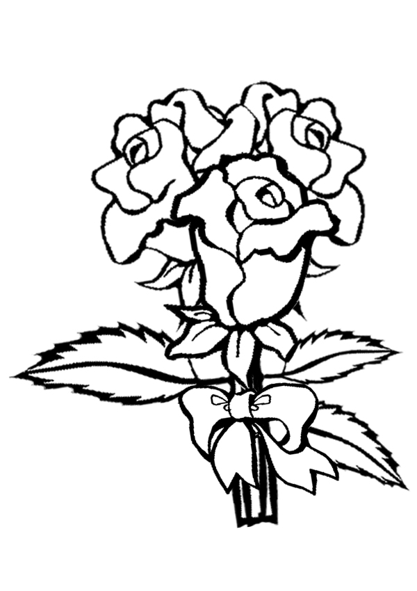 80 Printable Rose Coloring Pages 41