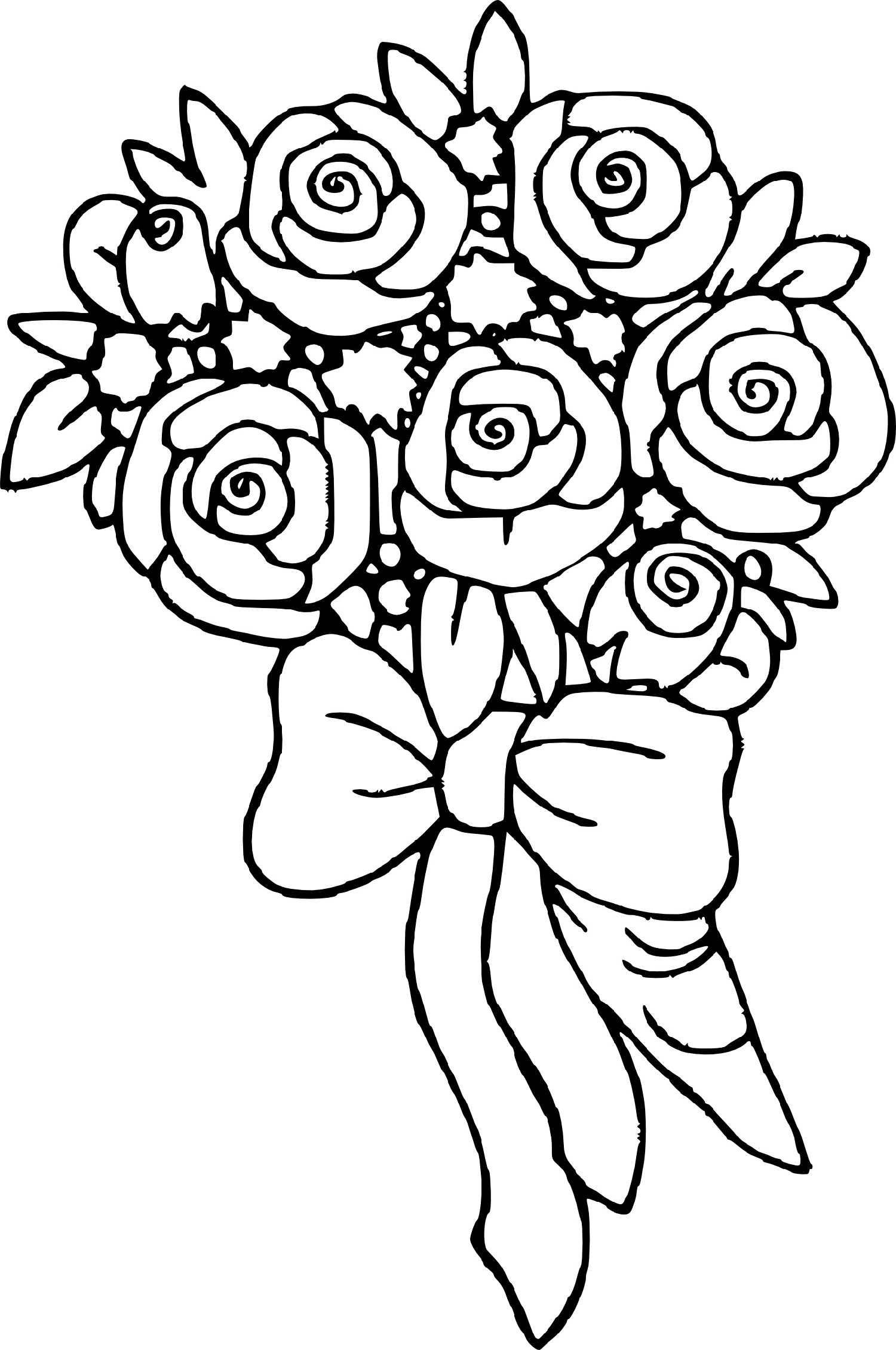 80 Printable Rose Coloring Pages 58