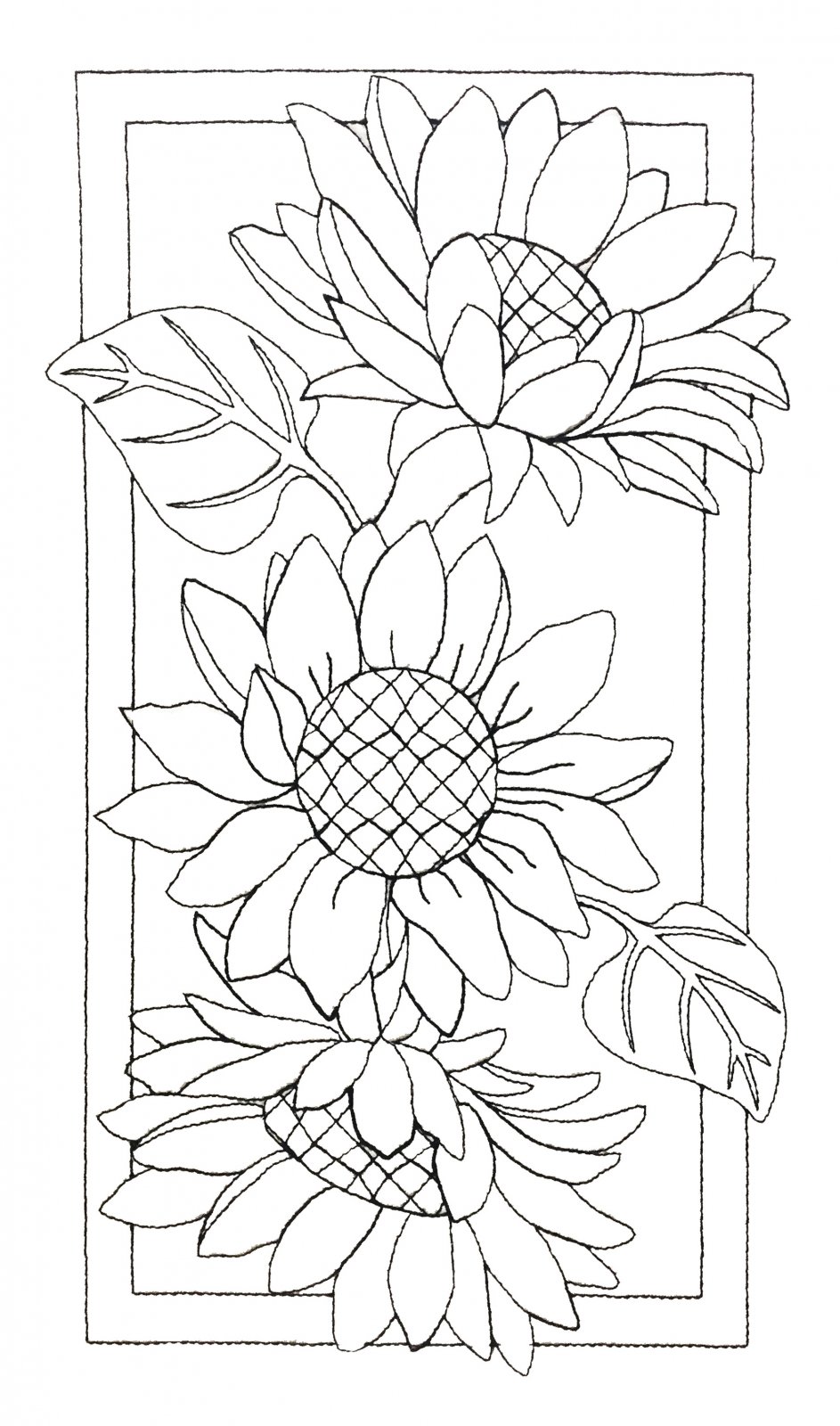 80 Printable Sunflower Coloring Pages 34